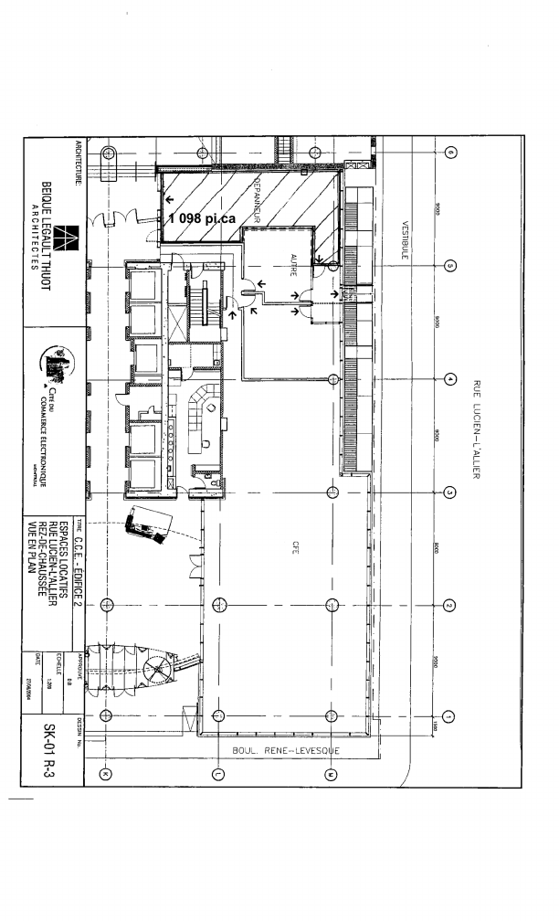 RC4 - 1360 Boulevard René-Lévesque Ouest, Montréal, QC floorplan