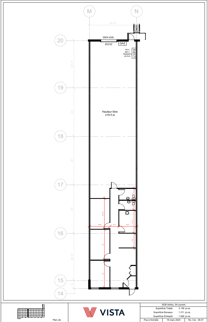 3538 Rue Ashby, Montréal, QC floorplan