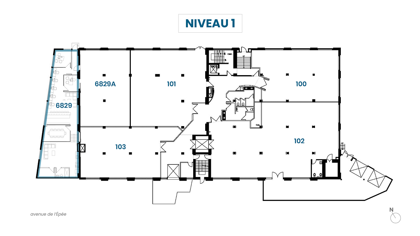 6833 Avenue de l'Épée, Montréal, QC floorplan