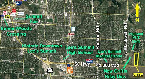 N & E of Blackwell & Hwy 50, Lee's Summit, MO