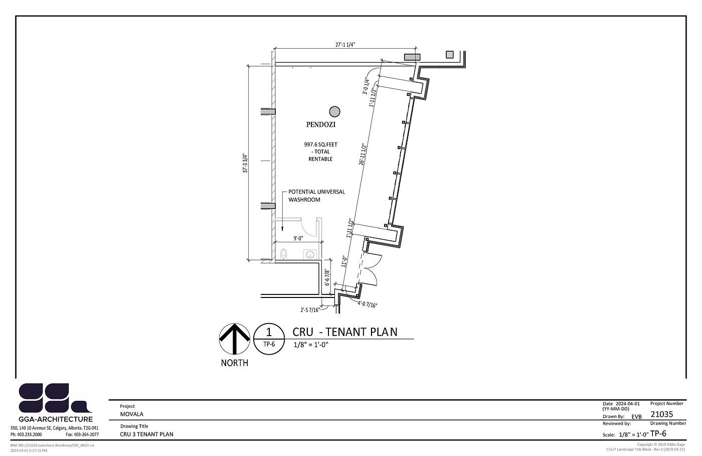 CRU 4 - 3300 Lakeshore Road, Kelowna, BC floorplan