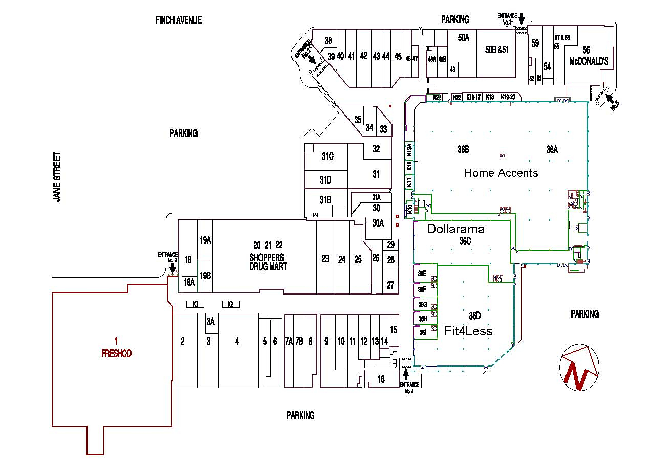 1911 Finch Ave W, Toronto, ON floorplan