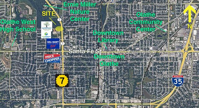 N & W of K-7 Hwy & Santa Fe, Olathe, KS
