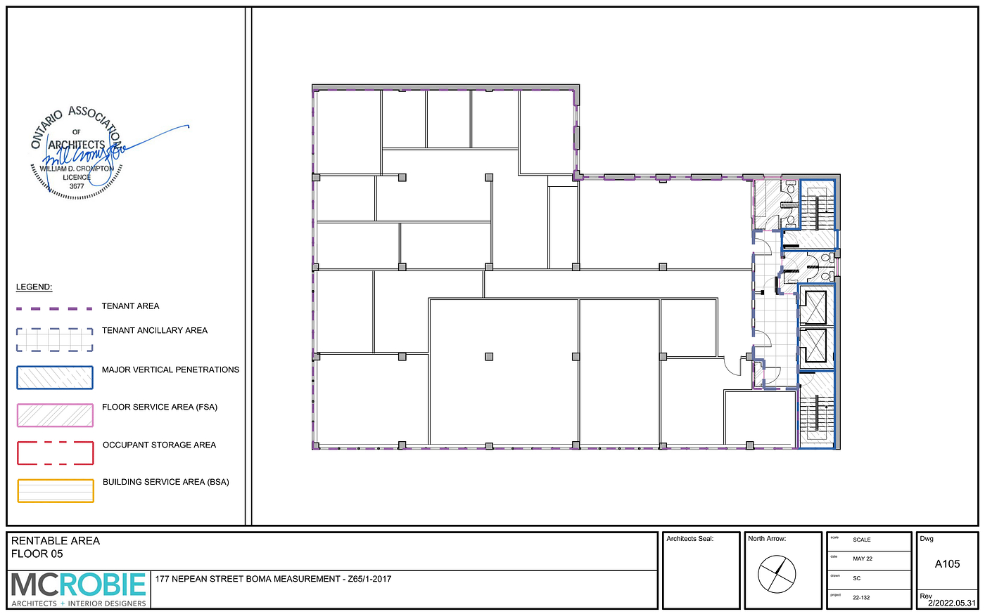 500 - 177 Nepean Street, Ottawa, ON floorplan