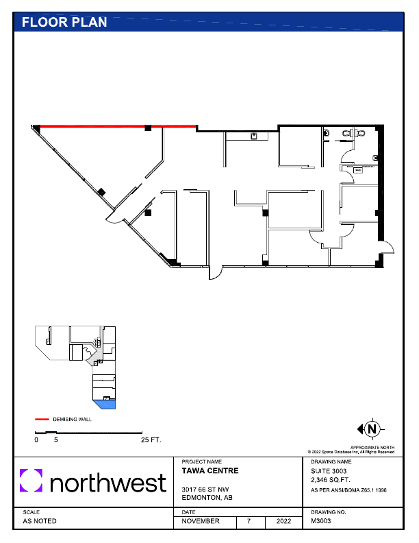 3033 - 3017 66 St NW, Edmonton, AB floorplan