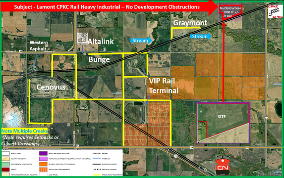 Lamont Industrial Park Land, Lamont County, AB