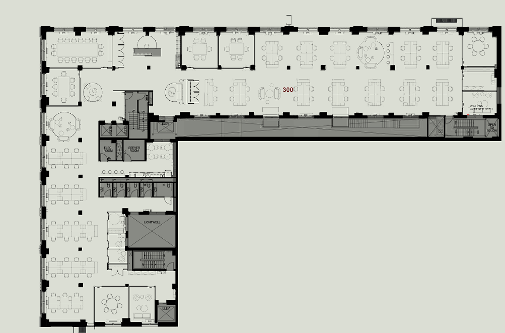300 - 604 1 St SW, Calgary, AB floorplan