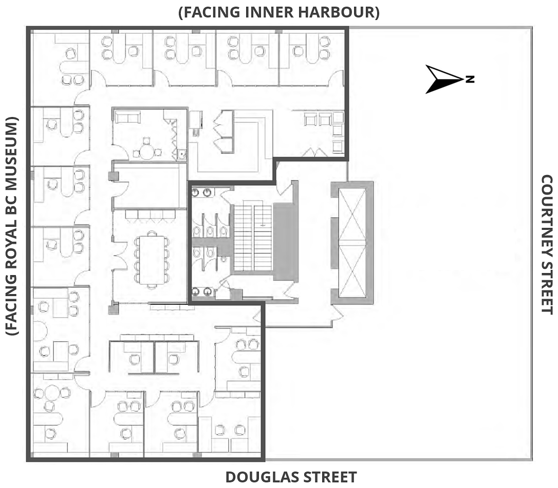 620 - 880 Douglas Street, Victoria, BC floorplan