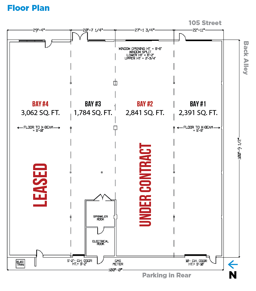 10510 105 Street Northwest, Edmonton, AB floorplan