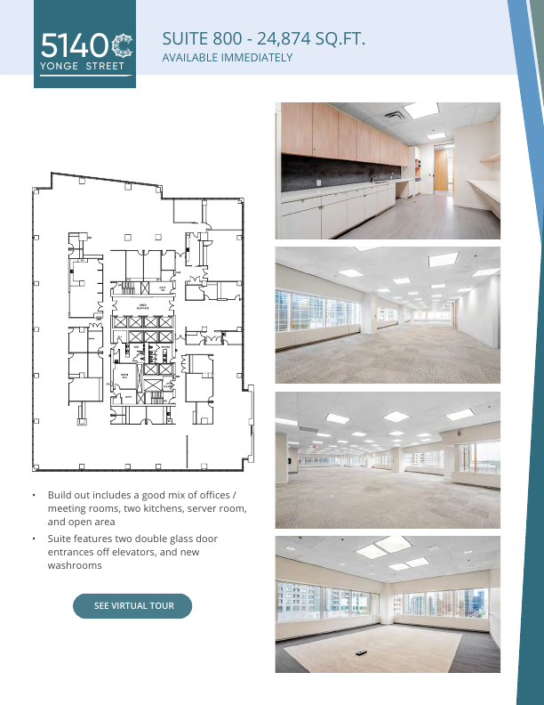 800 - 5140 Yonge Street, Toronto, ON floorplan
