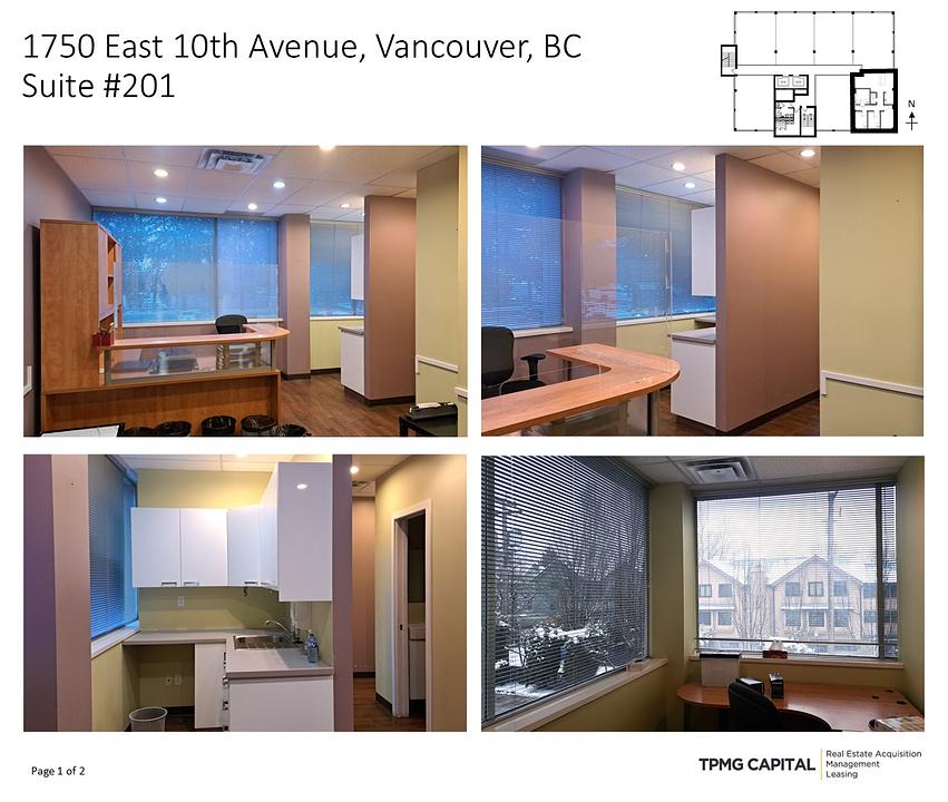 201 - 1750 E 10th Ave, Vancouver, BC