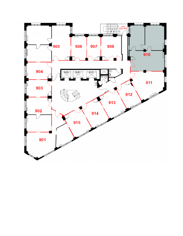 910 - 207 West Hastings Street, Vancouver, BC floorplan