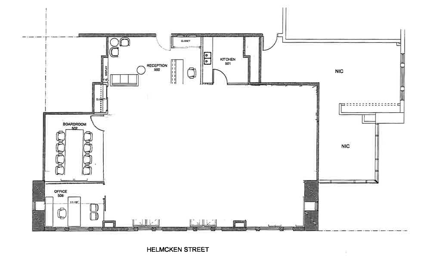 503 - 1080 Howe St, Vancouver, BC floorplan