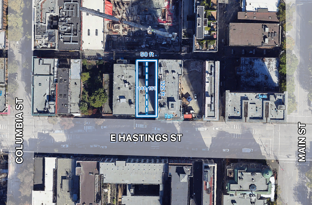 141 - 151 East Hastings Street, Vancouver, BC
