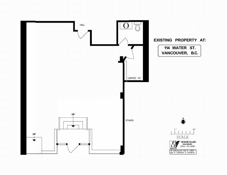 114 Water St, Vancouver, BC floorplan