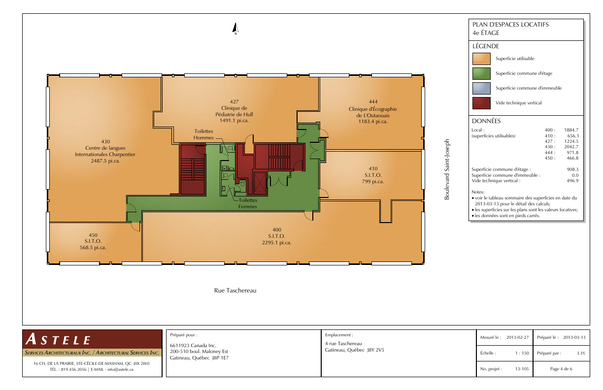 430 - 4 Rue Taschereau, Gatineau, QC floorplan