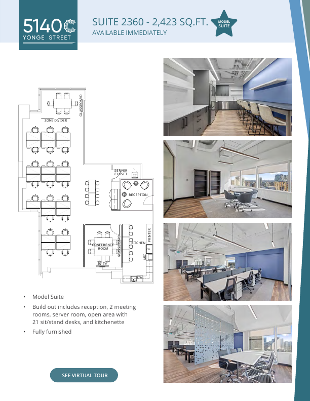2360 - 5140 Yonge Street, Toronto, ON floorplan