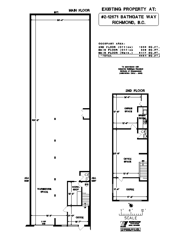 2 - 12671 Bathgate Way, Richmond, BC floorplan