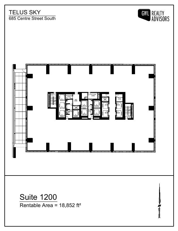 1200 - 685 Centre Street South, Calgary, AB floorplan