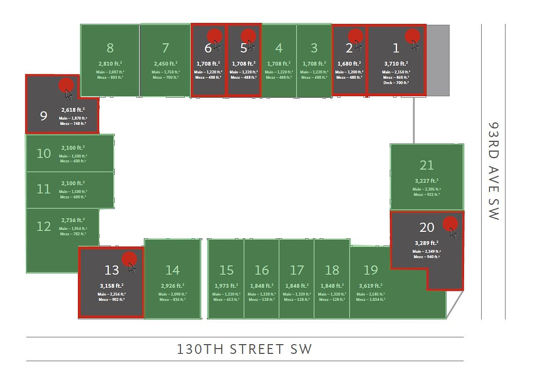 1 - 13005 93 Avenue Southwest, Edmonton, AB floorplan