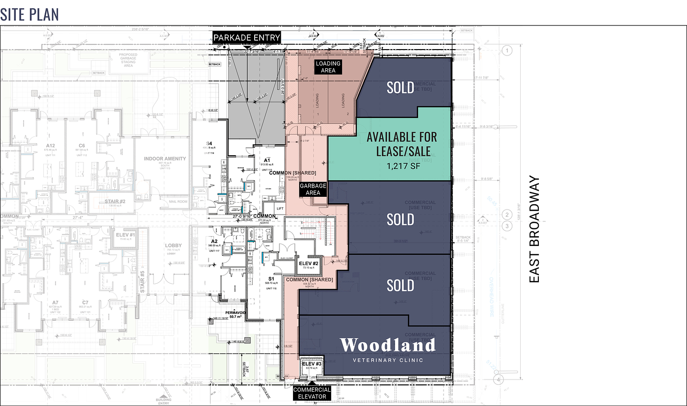 2341 East Broadway, Vancouver, BC floorplan