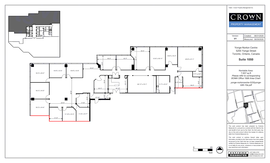 1050 - 5255 Yonge Street, Toronto, ON floorplan