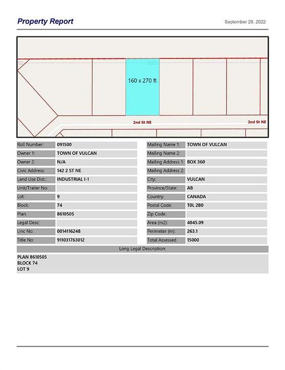142 2 Street Northeast, Vulcan, AB