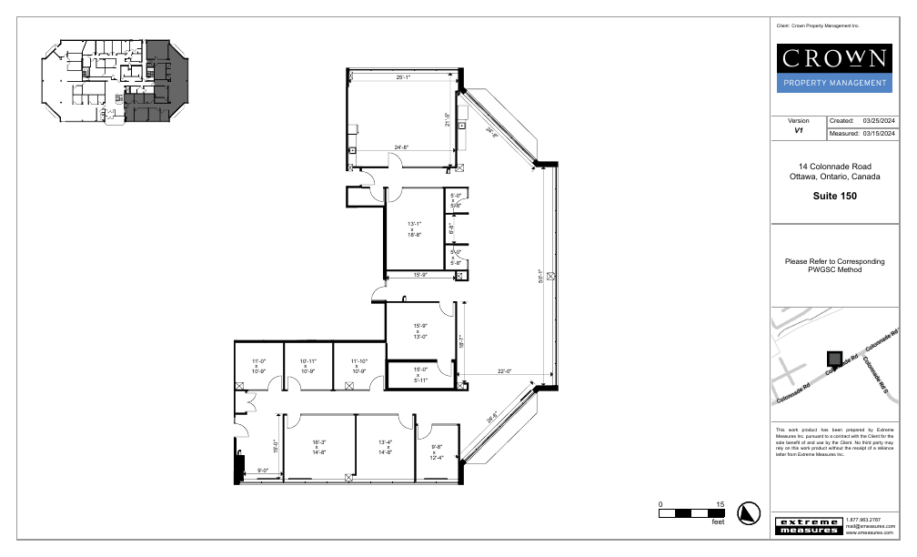 150 - 14 Colonnade Road, Ottawa, ON floorplan