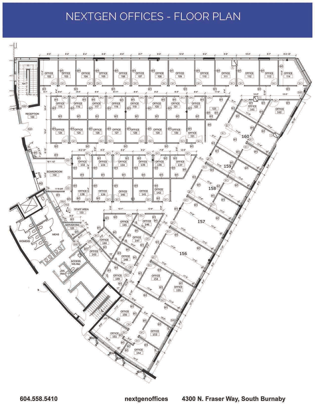 4300 N Fraser Way, Burnaby, BC floorplan