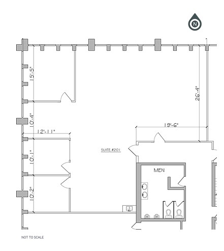 201 - 1155 West Pender Street, Vancouver, BC floorplan