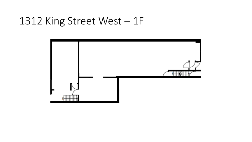 1312 King Street West, Toronto, ON floorplan