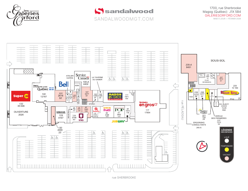 126 - 1700 Rue Sherbrooke, Magog, QC floorplan