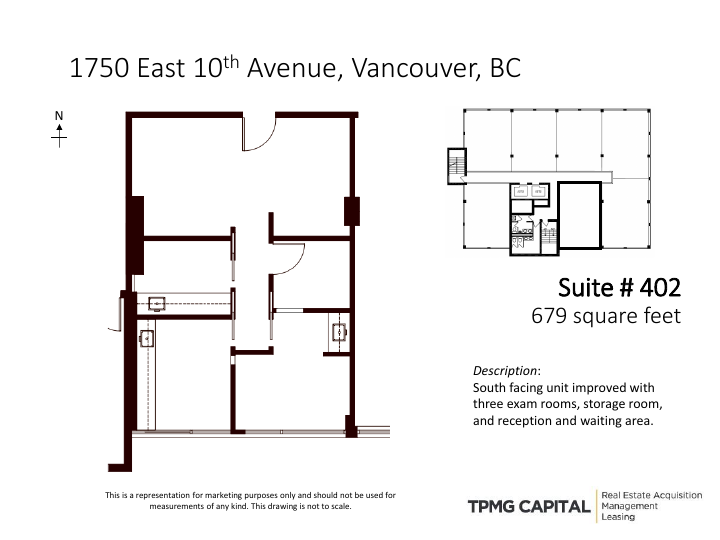402 - 1750 E 10th Ave, Vancouver, BC floorplan