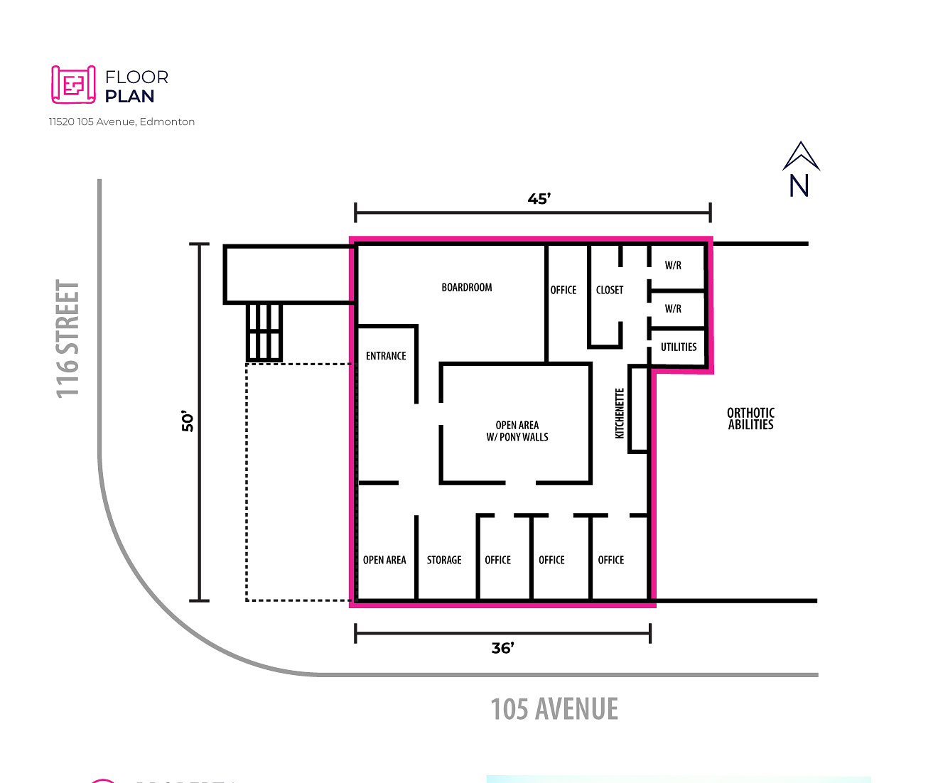 11520 105 Avenue Northwest, Edmonton, AB floorplan