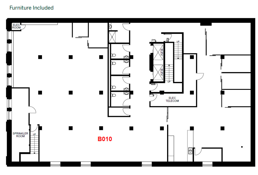 010 - 438 11 Avenue Southeast, Calgary, AB floorplan