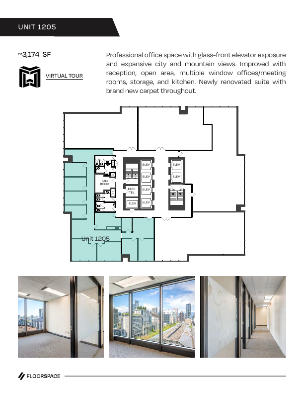 1205 - 808 Nelson Street, Vancouver, BC floorplan
