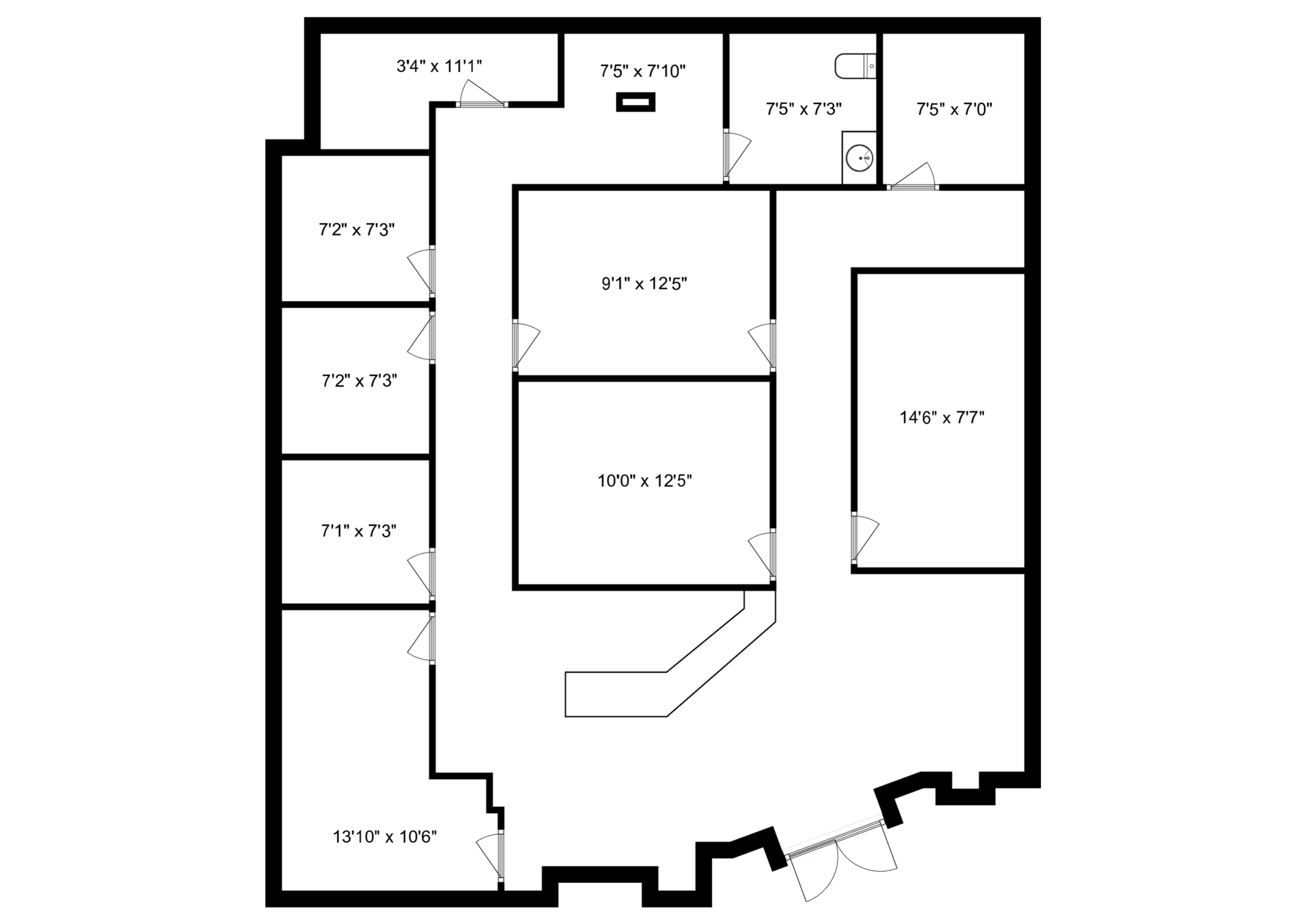 104 & 105 - 6588 Royal Oak Avenue, Burnaby, BC floorplan