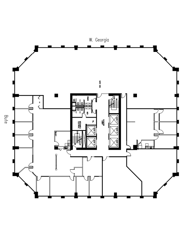 1030 - 1188 West Georgia Street, Vancouver, BC floorplan
