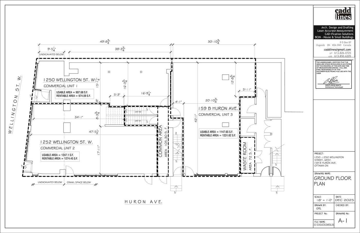 159-B Huron Avenue - 159 Huron Avenue, Ottawa, ON floorplan