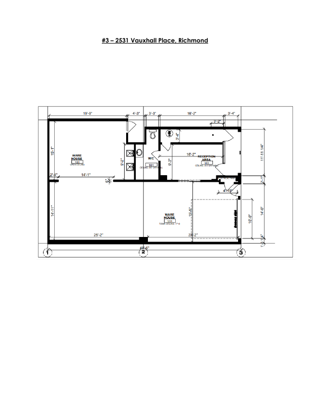 3 - 2531 Vauxhall Place, Richmond, BC floorplan