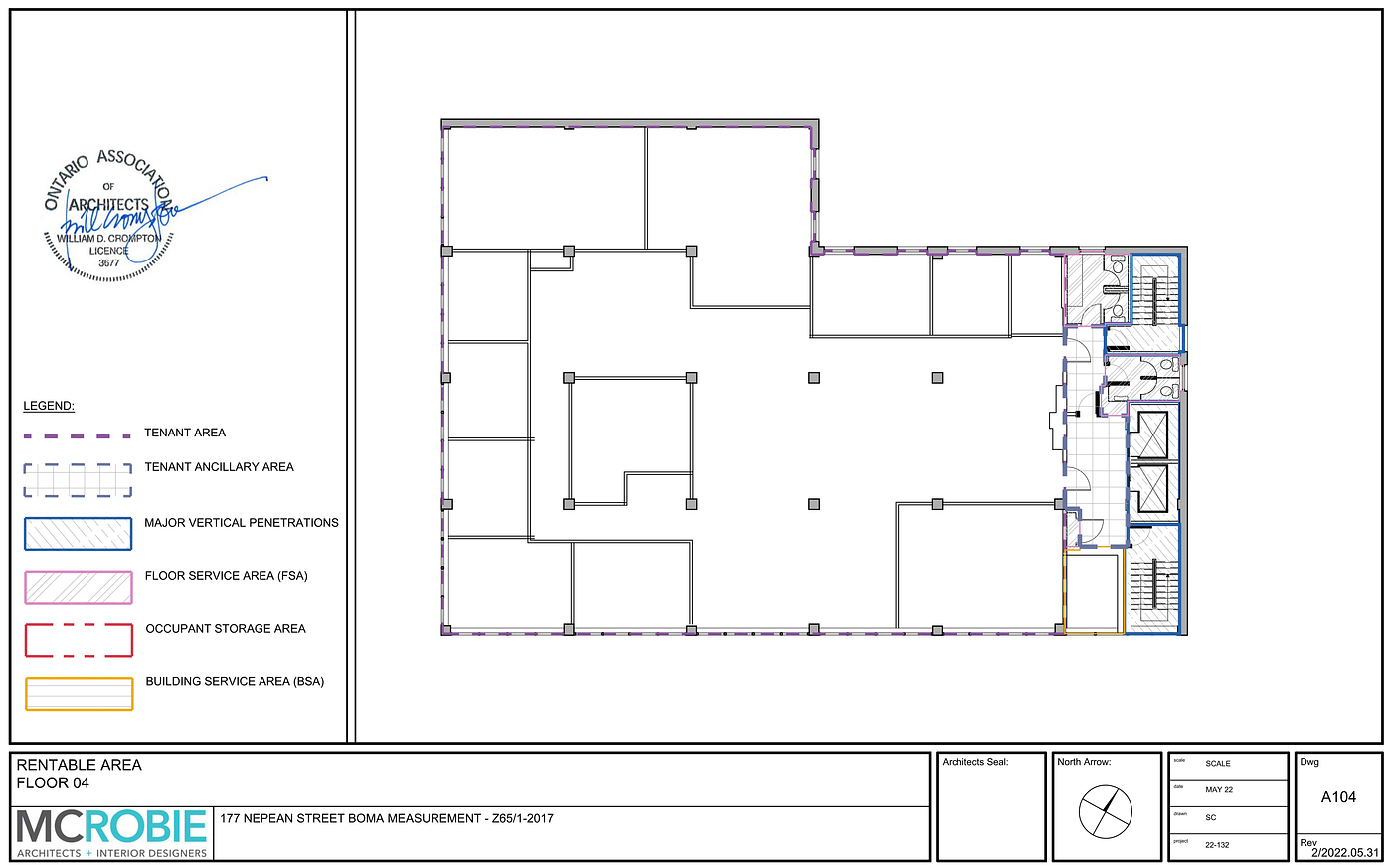 Building - 177 Nepean Street, Ottawa, ON floorplan