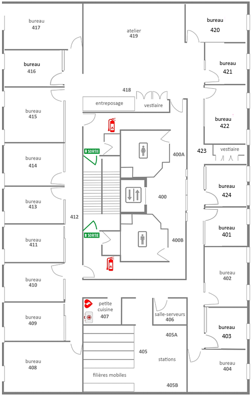300 & 400 - 290 Dupuis Street, Ottawa, ON floorplan