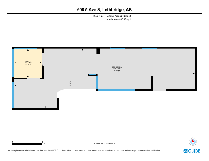 Pharmacy - 608 5 Avenue South, Lethbridge, AB floorplan
