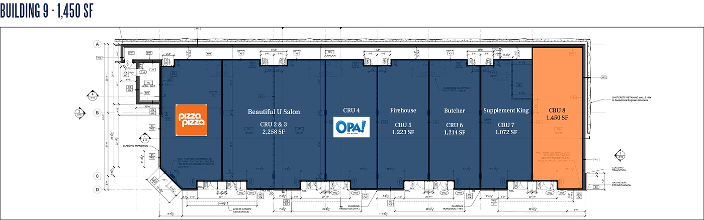 Building 9 - CRU 8 - 31831 Lougheed Hwy, Mission, BC floorplan