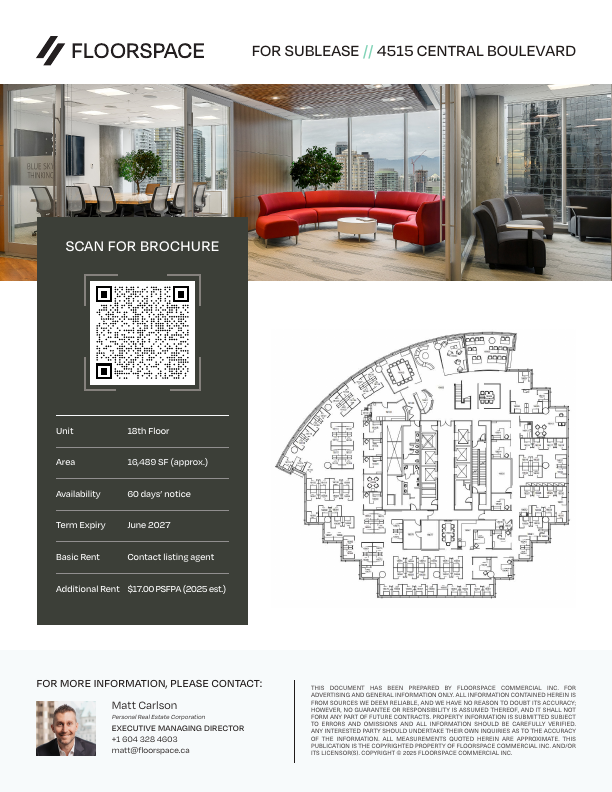 1800 - 4515 Central Boulevard, Burnaby, BC floorplan