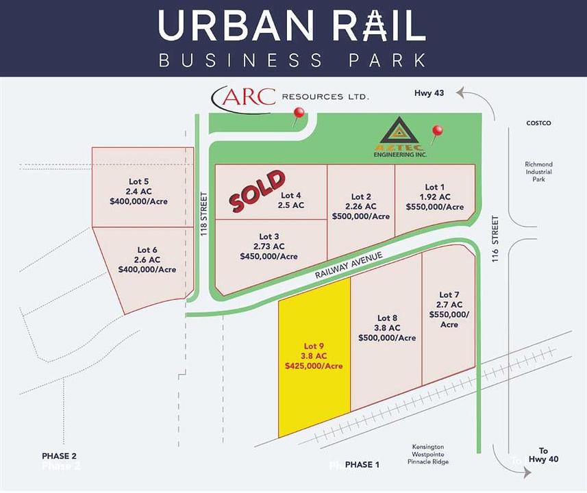 Lot 9 Railway Avenue, Grande Prairie, AB