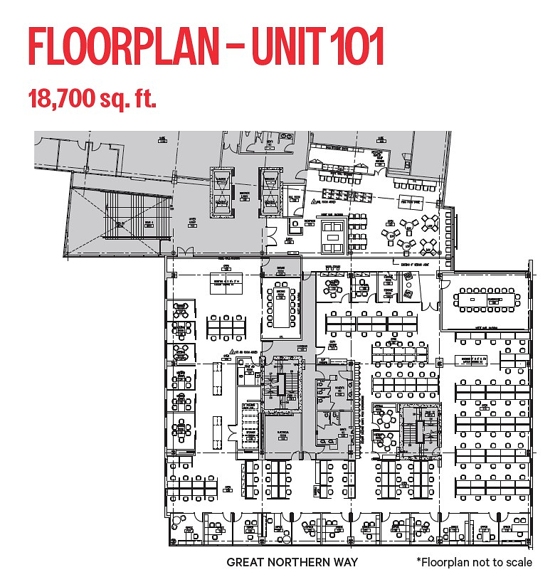 101 - 887 Great Northern Way, Vancouver, BC floorplan