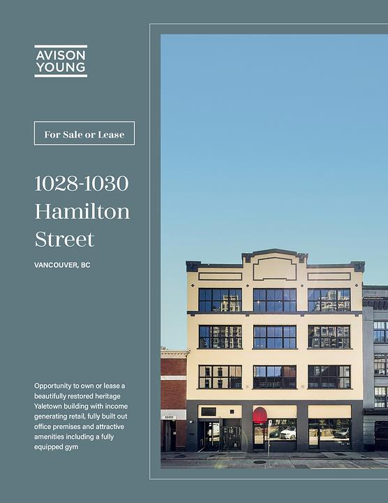 1028 Hamilton Street, Vancouver, BC