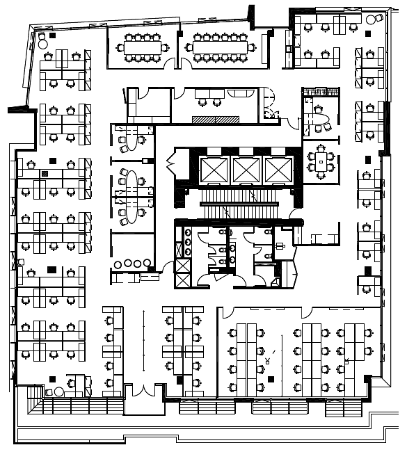 7th Floor - 988 West Broadway, Vancouver, BC floorplan