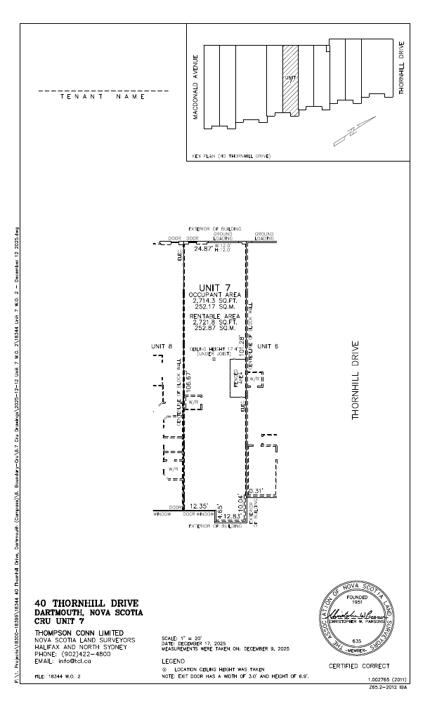 7 - 40 Thornhill Drive, Dartmouth, NS floorplan